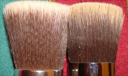 Sigma F80 vs. Everyday Minerals Bristles