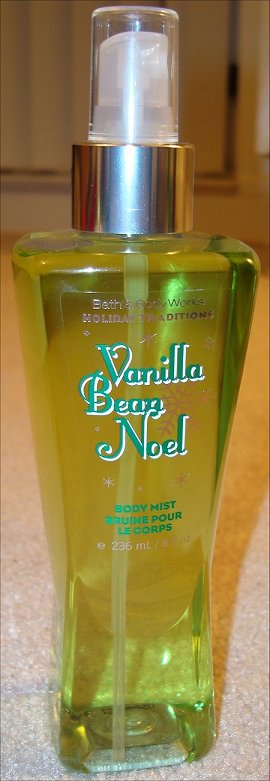 Bath & Body Works Vanilla Bean Noel Fragrance Mist