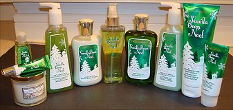 Bath & Body Works Vanilla Bean Noel Collection