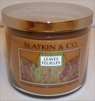 Slatkin & Co. Leaves Scented Candle