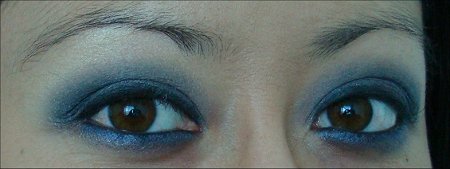 Blue & Gray Eye Look