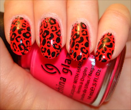 Konad Nail Art Leopard Swatch