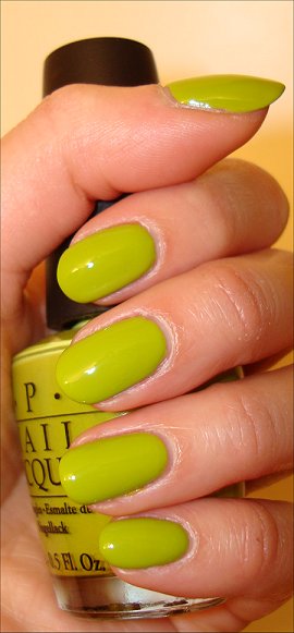 OPI Who the Shrek Are You Swatches