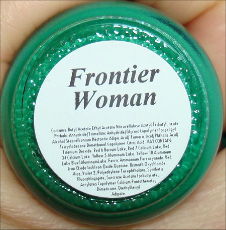 BB Couture Frontier Woman Ingredients