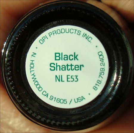 OPI Black Shatter Bottle