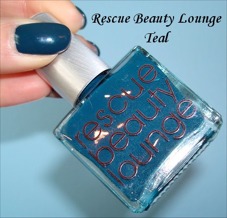 Teal Rescue Beauty Lounge Nail Polish