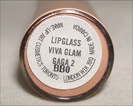 MAC Cosmetics Viva Glam Gaga 2 Lipglass