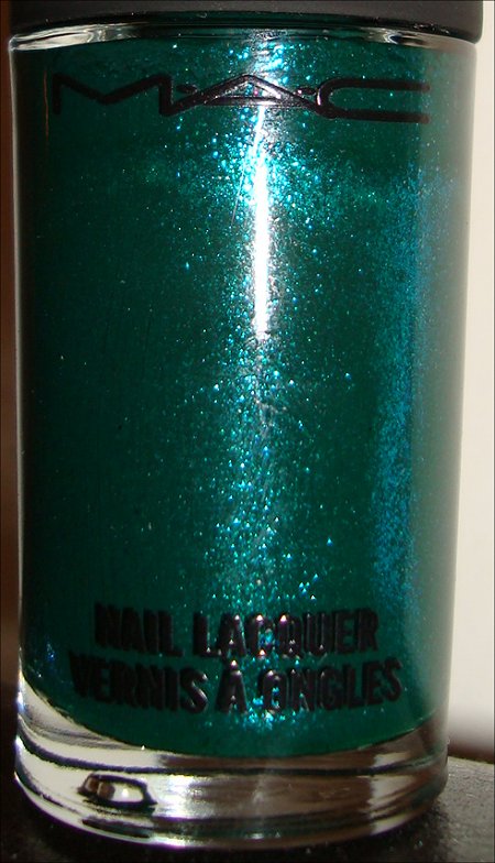 MAC Jade Dragon Nail Polish Swatch