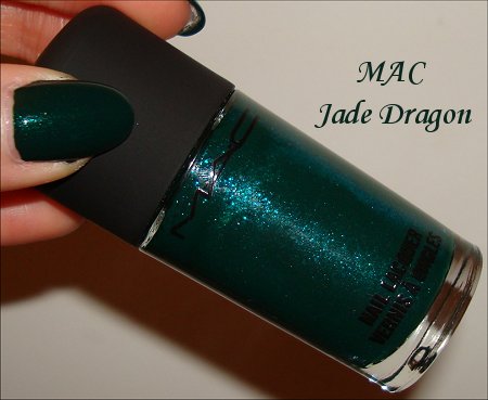 MAC Jade Dragon Polish Swatches