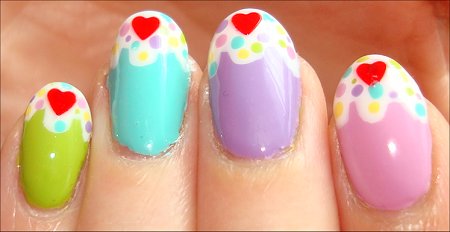 Cupcake Manicure Swatches