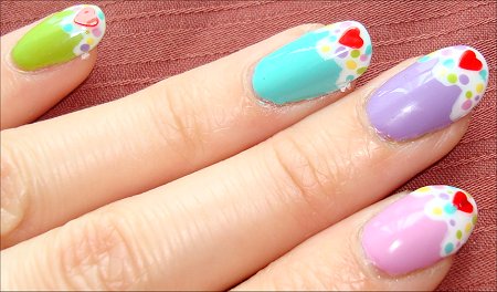 Cupcake Manicure