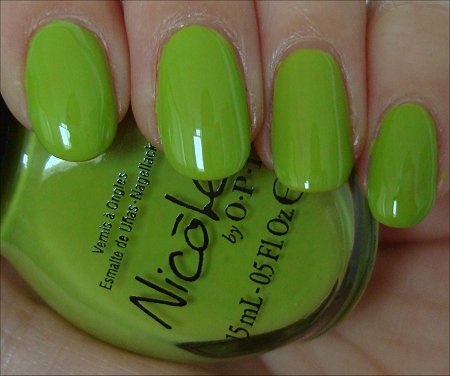 Nicole by OPI Daffy Dill Review & Swatches