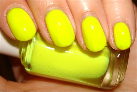 Essie Funky Limelight Swatches & Review