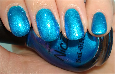 Nicole by OPI You're S-Teal the One Swatches