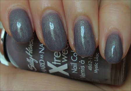 Sally Hansen Hard As Nails Xtreme Wear Mystic Lilac Swatch