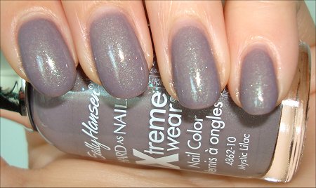 Sally Hansen Mystic Lilac Swatches & Review