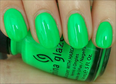 China Glaze Kiwi Cool-Ada Review & Swatch