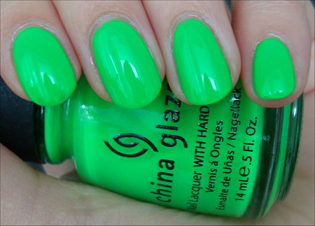 China Glaze Kiwi Koolada Swatch & Review