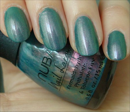 Nubar Swatch Indigo Illusion Review