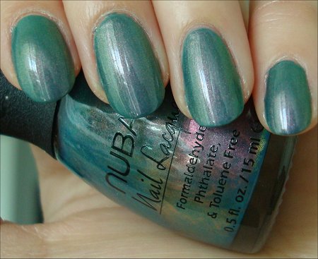 Nubar Swatches Indigo Illusion Review