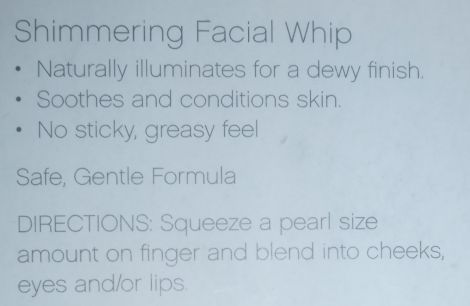 Image of e.l.f. Camilia Shimmering Facial Whip