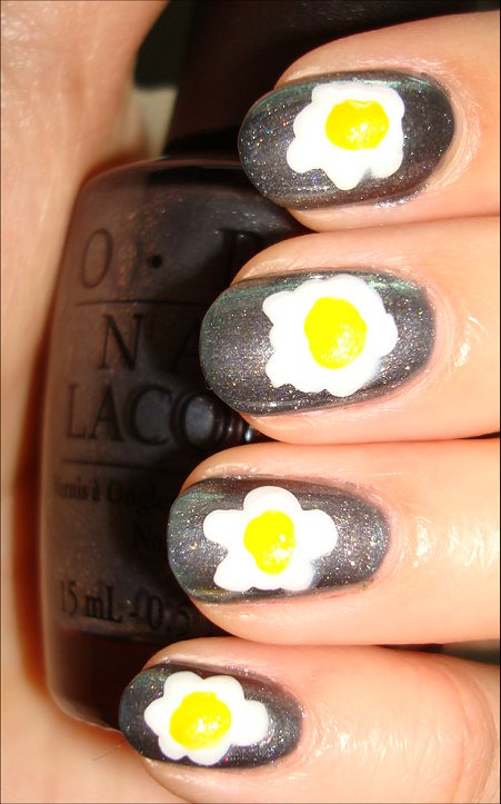 Egg Nails Tutorial, Pictures & Swatches