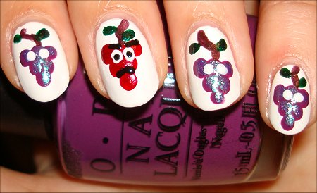 Grapes Manicure The Grapes of Wrath Expression & Eyes