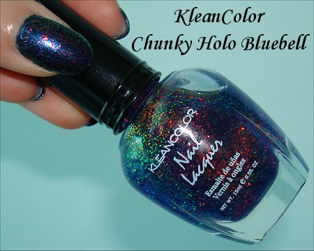 KleanColor Chunky Holo Bluebell Pictures