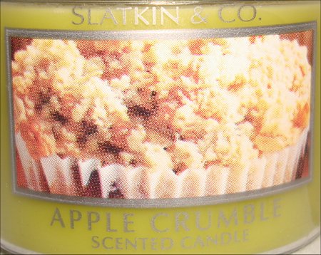 Bath & Body Works Apple Crumble Candle Review & Pictures