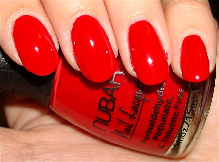 Nubar Sensual Red Swatches & Review