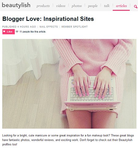 Blogger Love Swatch And Learn beautylish