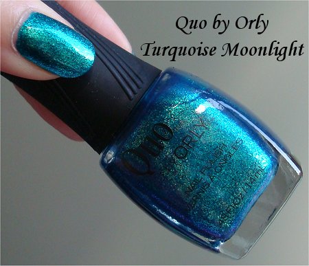 Quo Turquoise Moonlight Swatches & Review