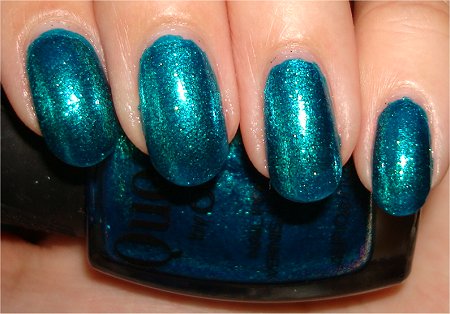 Quo by Orly Swatches & Review Turquoise Moonlight