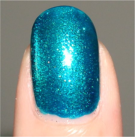 Quo by Orly Turquoise Moonlight Nail Polish Swatch & Review