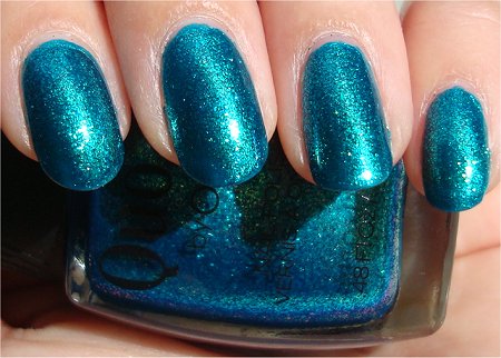 Sunlight Quo by Orly Turquoise Moonlight Swatch & Review