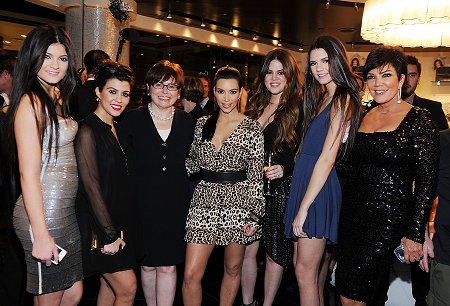 Kardashian Jenner Family with Suzi OPI