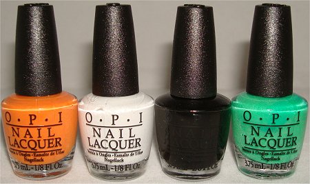 OPI Halloween Kit Spookettes Review & Swatches