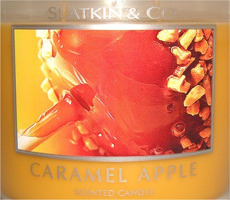 Bath and Body Works Caramel Apple Candle Review & Pictures