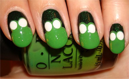 Frog Nail Art Tutorial Step 5