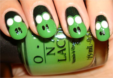 Frog Nail Art Tutorial Step 6