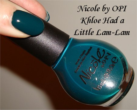 NOPI Khloe Had a Little Lam-Lam Swatch & Review