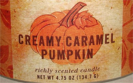 Pier 1 Imports Creamy Caramel Pumpkin Candle Review & Photos