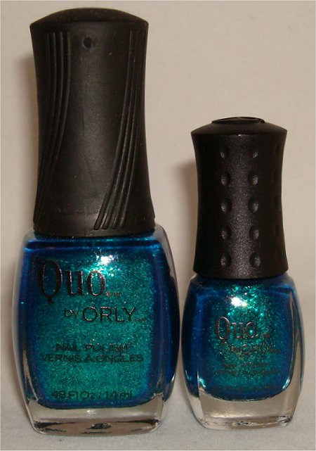 Quo by Orly Mini Polish vs Full Size Picture