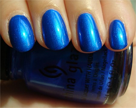 Sunlight China Glaze Frostbite Review & Swatch