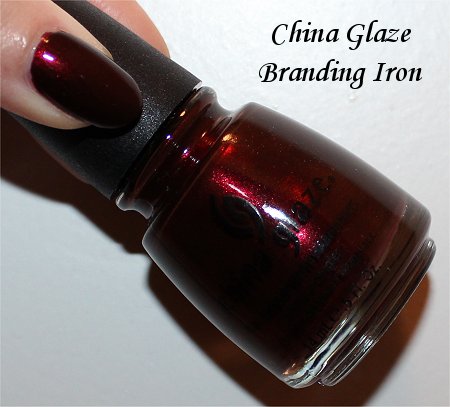 China Glaze Branding Iron Review & Swatch