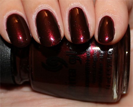 Flash China Glaze Branding Iron Swatch & Review