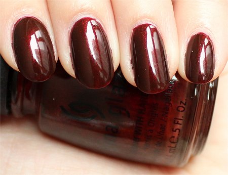 Natural Light China Glaze Branding Iron Review & Swatches