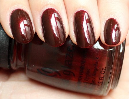 Natural Light China Glaze Rodeo Diva Collection 2008 Swatches & Review Branding Iron