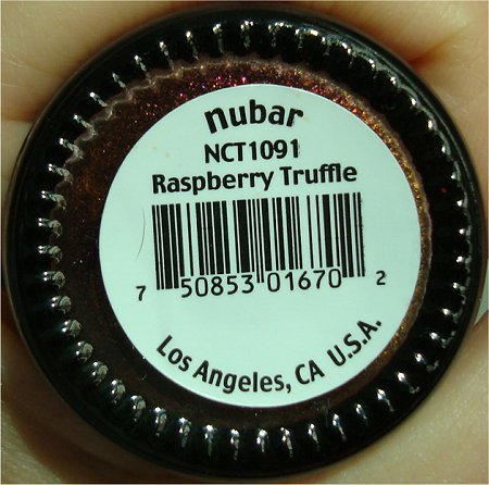 Nubar Raspberry Truffle Bottle Pictures & Review