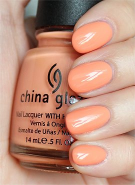 China Glaze Peachy Keen Swatches & Review